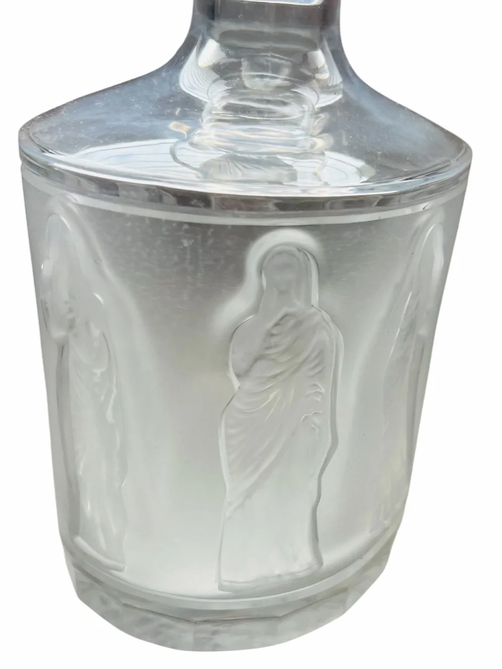 Vintage Lalique Femmes Crystal Decanter with Stopper